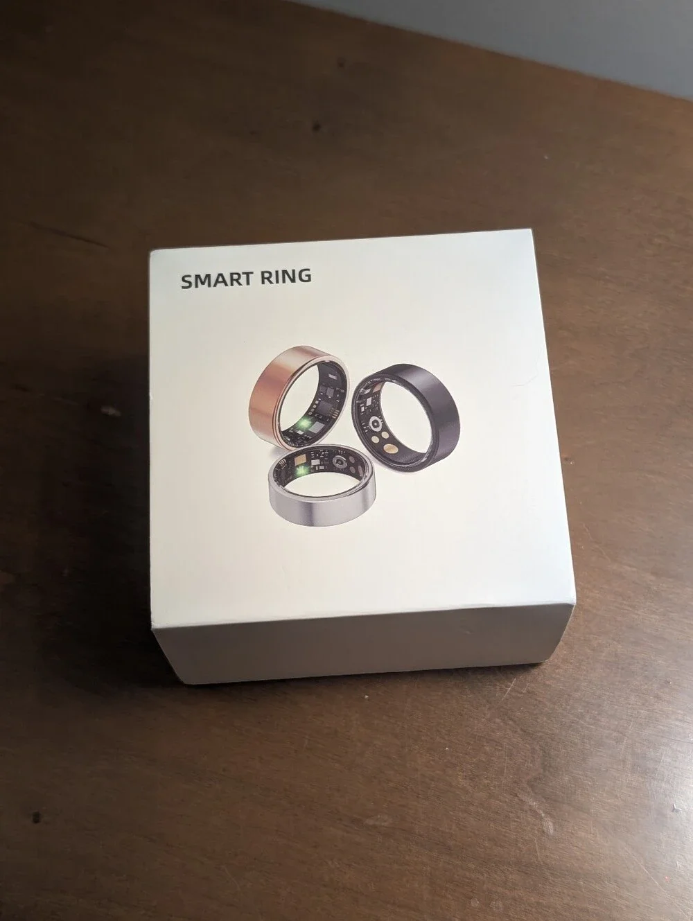 New Stainless Steel Smart Ring in Box. Size 7